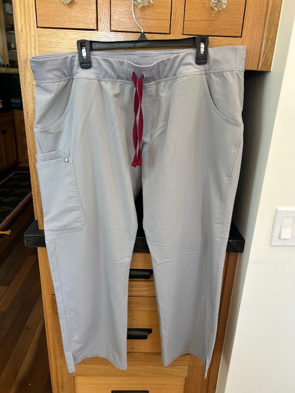 Figs Cement XXL Petite Kade Cargo Pants Scrubs XXL Petite